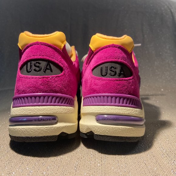 Teddy Santis x New Balance 990v2 Made in USA ‘Purple Yellow’ - Picture 6 of 11